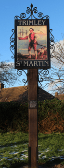Village sign